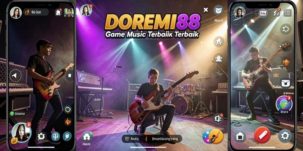 Gameplay seru DOREMI88 menunjukkan aksi musik yang mengasyikkan.