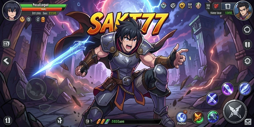 Tampilan gameplay SAKTI77 yang menegangkan dan penuh aksi.