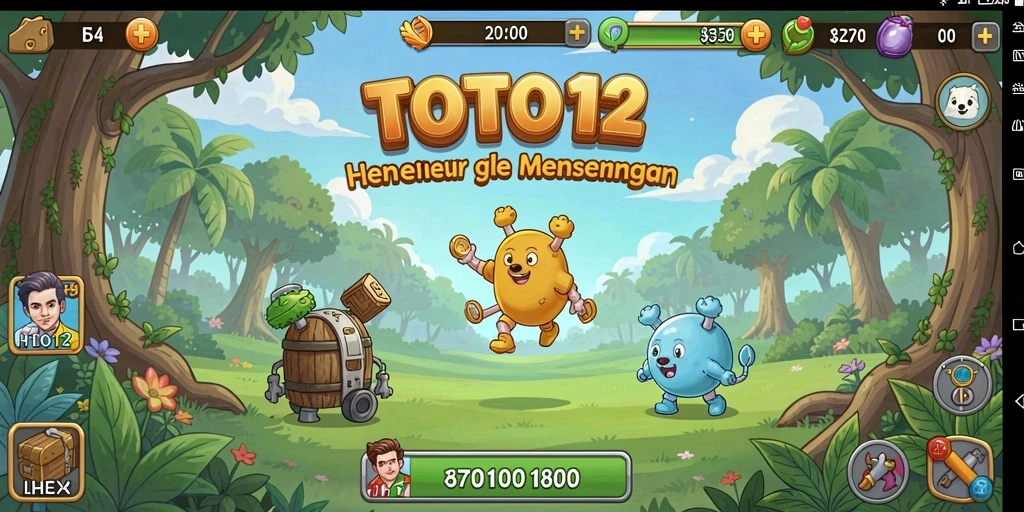 Tampilan gameplay TOTO12 yang menampilkan keseruan dalam bermain Idle.
