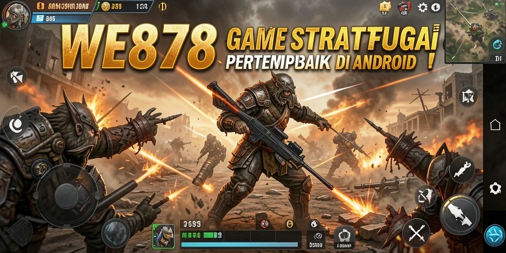 Tampilan grafis menarik dari gameplay WE878 yang menegangkan.